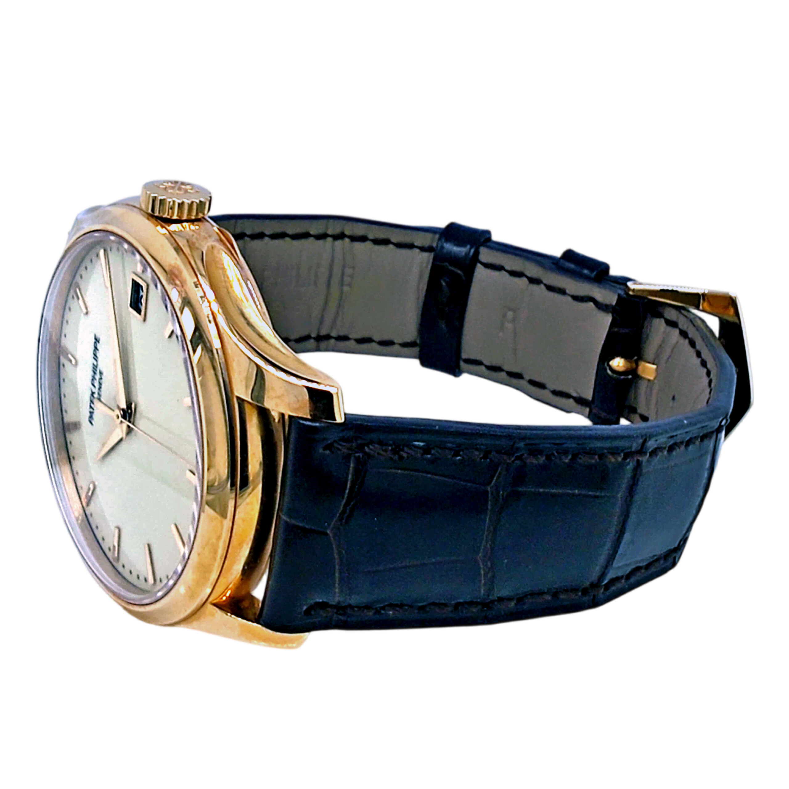 18K Rose Gold Patek Philippe Calatrave