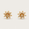 20K Yellow Gold Intan Earstud