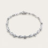18K White Gold Diamond Bracelet