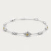 18K White Gold Diamond Bracelet