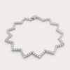 18K White Gold Diamond Bracelet