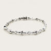18K White Gold Diamond Bracelet