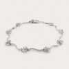 18K White Gold Diamond Bracelet