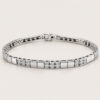 18K White Gold Diamond Bracelet