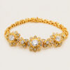 18K/20K Yellow Gold Diamond Bracelet