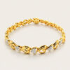 18K Yellow Gold Diamond Bracelet