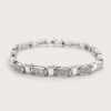 18K White Gold Diamond Bracelet
