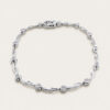 18K White Gold Diamond Bracelet