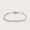 18K White Gold Diamond Bracelet