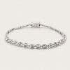 18K White Gold Diamond Bracelet