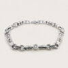 18K White Gold Diamond Bracelet