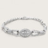 18K White Gold Diamond Bracelet