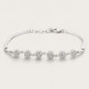 9K White Gold Diamond Bracelet