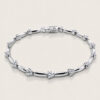18K White Gold Diamond Bracelet