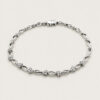 18K White Gold Diamond Bracelet