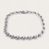18K White Gold Diamond Bracelet