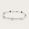 18K White Gold Diamond Bracelet