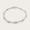 18K White Gold Diamond Bracelet