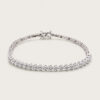 18K White Gold Diamond Bracelet