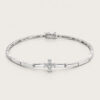 18K White Gold Diamond Bracelet