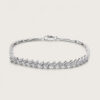18K White Gold Diamond Bracelet