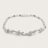 18K White Gold Diamond Bracelet