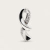 18K White Gold Diamond Pendant
