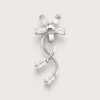 18K White Gold Diamond Pendant