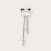 18K White Gold Diamond Pendant