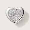18K White Gold Diamond Pendant
