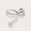 18K White Gold Diamond Pendant