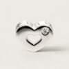 18K White Gold Diamond Pendant