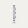 10K White Gold Diamond Pendant