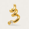18K Yellow Gold Diamond Pendant