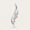 18K White Gold Diamond Pendant