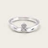 18K White Gold Diamond Ring