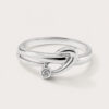 18K White Gold Diamond Ring