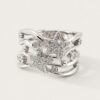 18K White Gold Diamond Ring