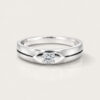 18K White Gold Diamond Ring