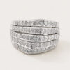 14K White Gold Diamond Ring