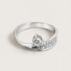 18K White Gold Diamond Ring