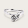 18K White Gold Diamond Ring