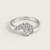 18K White Gold Diamond Ring