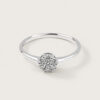 18K White Gold Diamond Ring