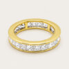 20K Yellow Gold Diamond Ring
