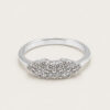 18K White Gold Diamond Ring
