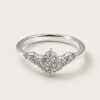 18K White Gold Diamond Ring
