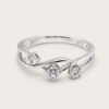 18K White Gold Diamond Ring