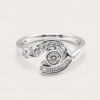 18K White Gold Diamond Ring
