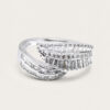 18K White Gold Diamond Ring